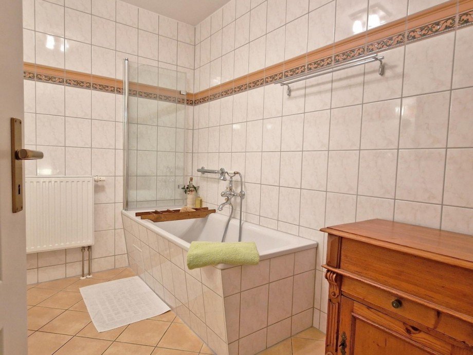 Bad im Dachgeschoss Haus Zempin