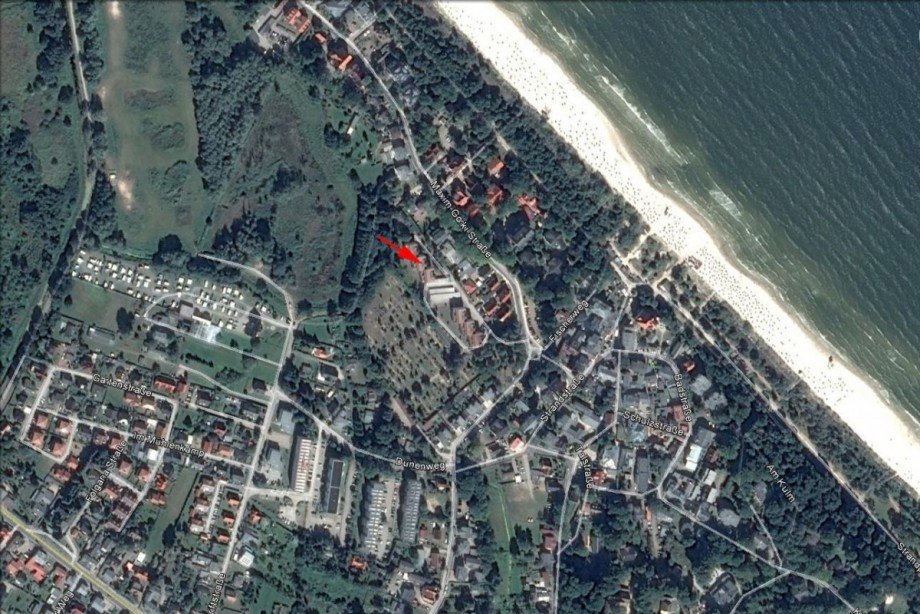 Luftbild Wohnung Seebad Heringsdorf