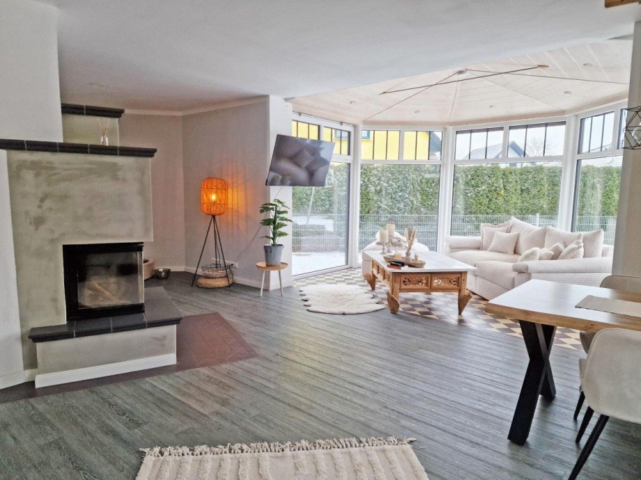 Wohnzimmer Einfamilienhaus Kr�slin