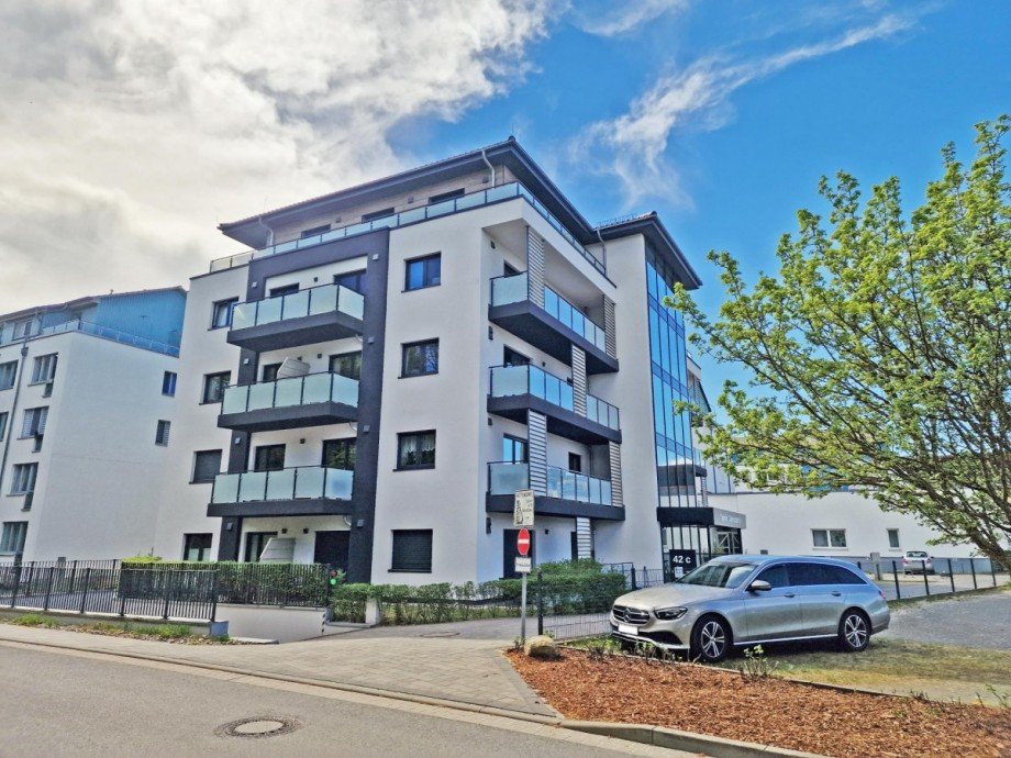 Hausansicht Wohnung Zinnowitz