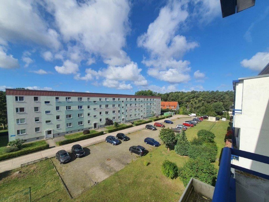 Ausblick vom Balkon Wohnung Karlshagen