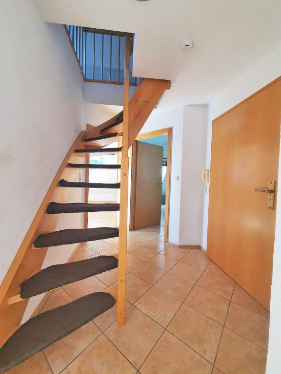 Treppe zum Spitzboden Wohnung Zempin