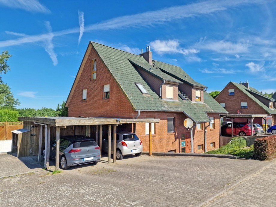 Hausansicht Wohnung Sauzin