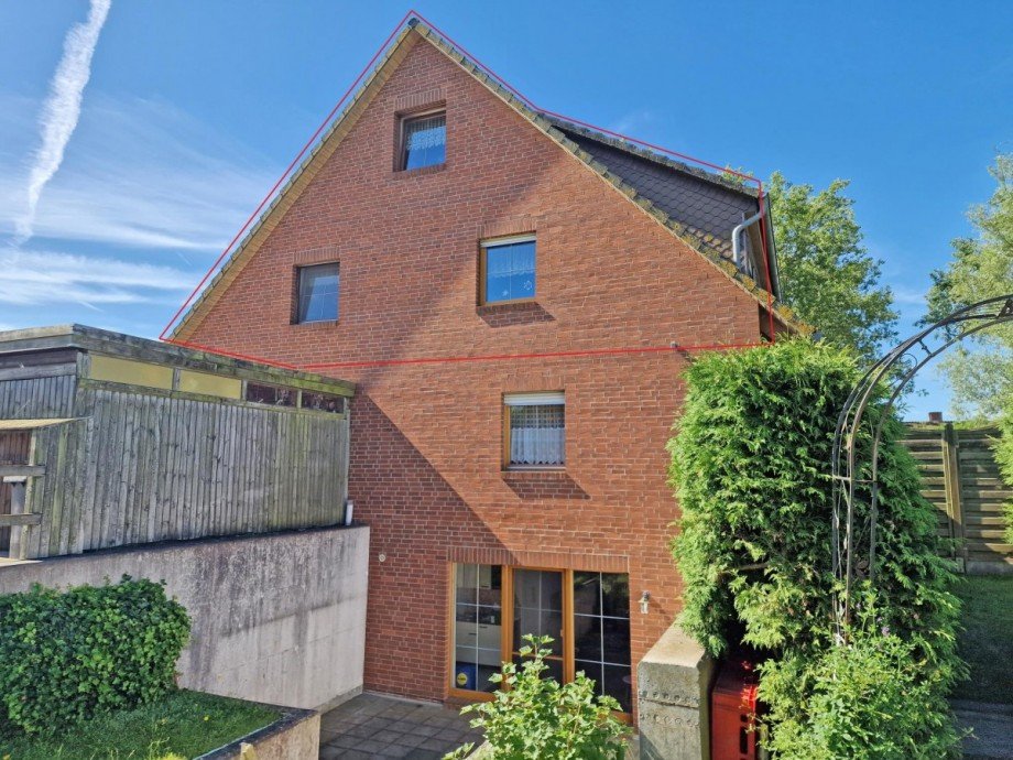 Hausansicht Wohnung Sauzin