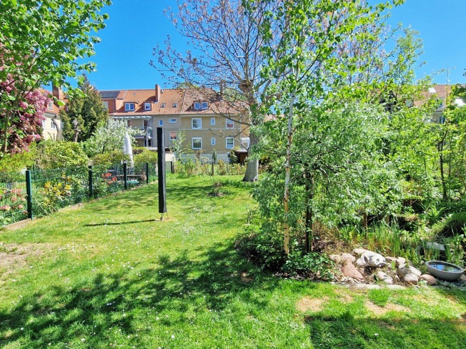 Garten Doppelhaush�lfte Greifswald