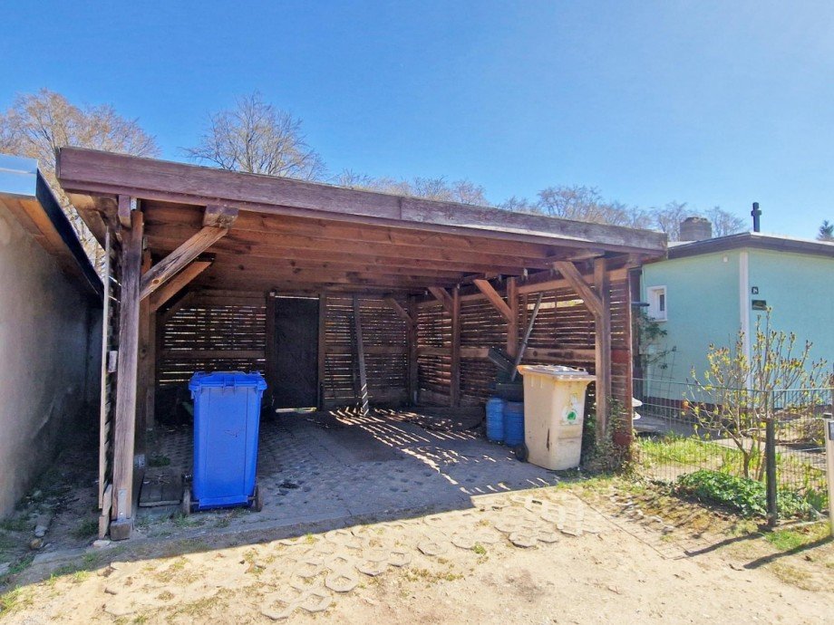 Doppelcarport Doppelhaush�lfte Wolgast