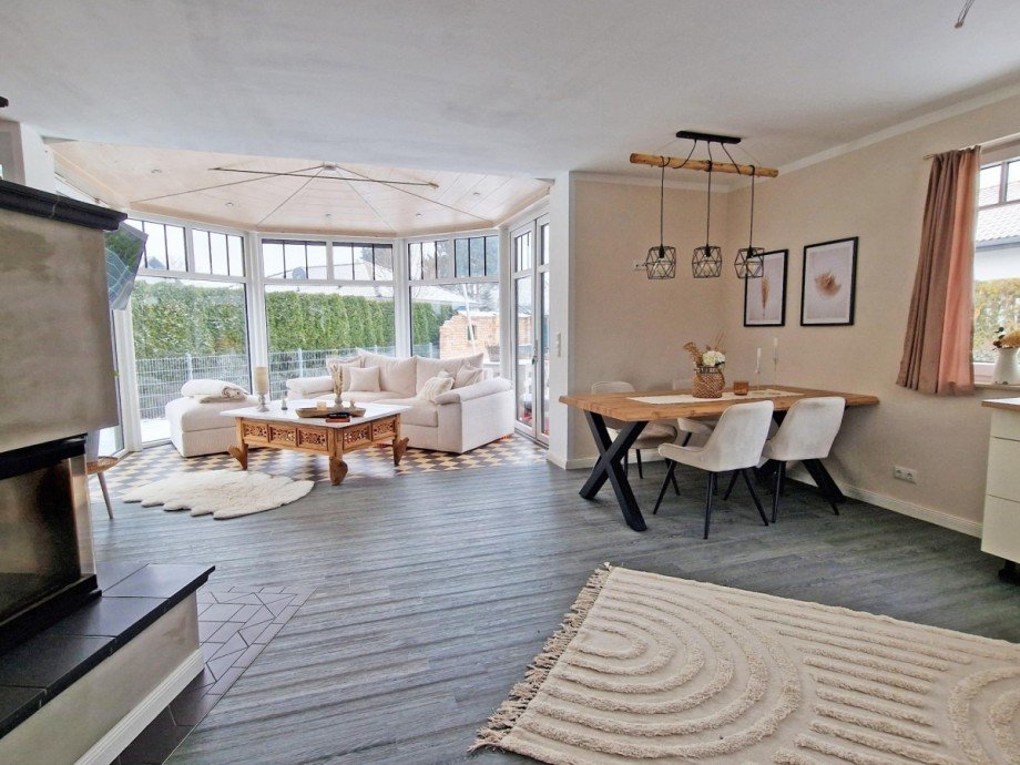 Wohnzimmer Einfamilienhaus Kr�slin