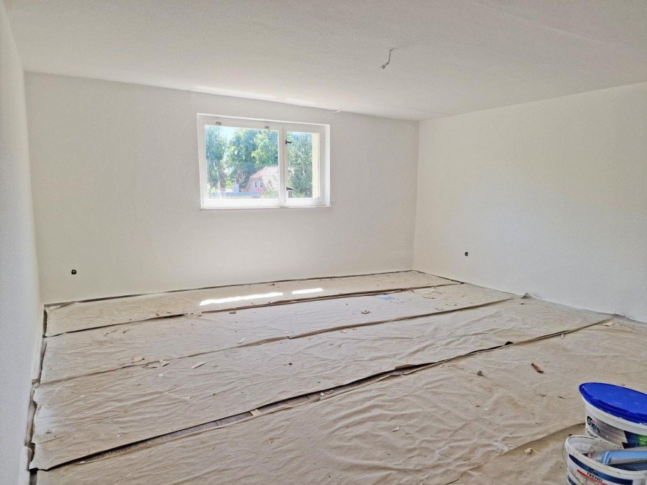 Zimmer im Dachgeschoss Zweifamilienhaus Krummin