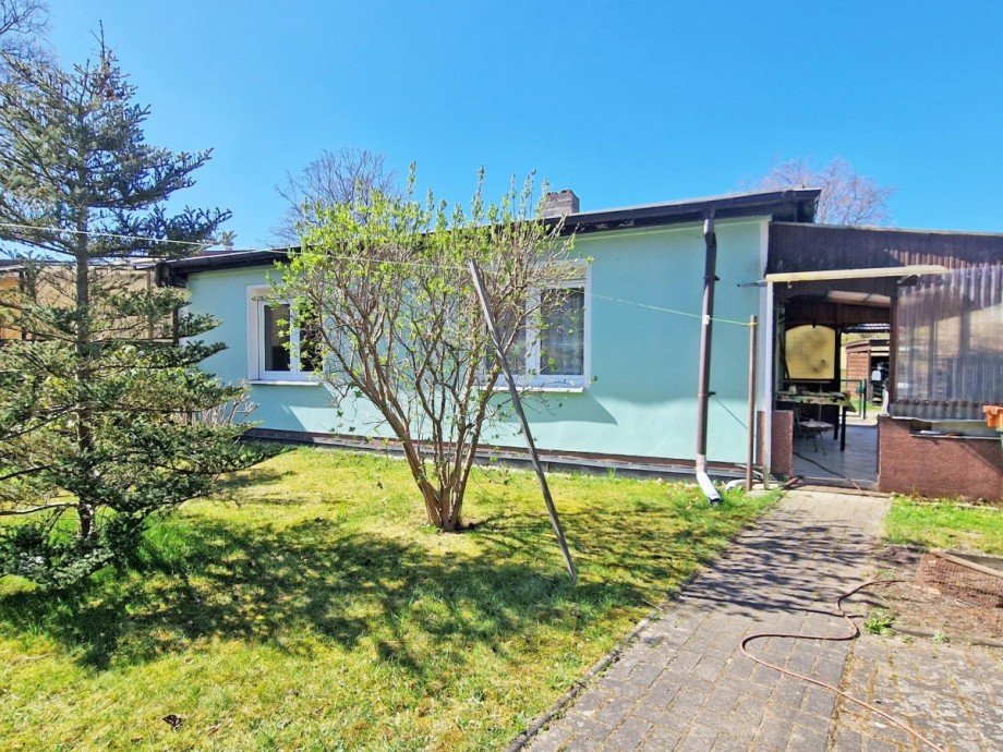 Hausansicht Doppelhaush�lfte Wolgast