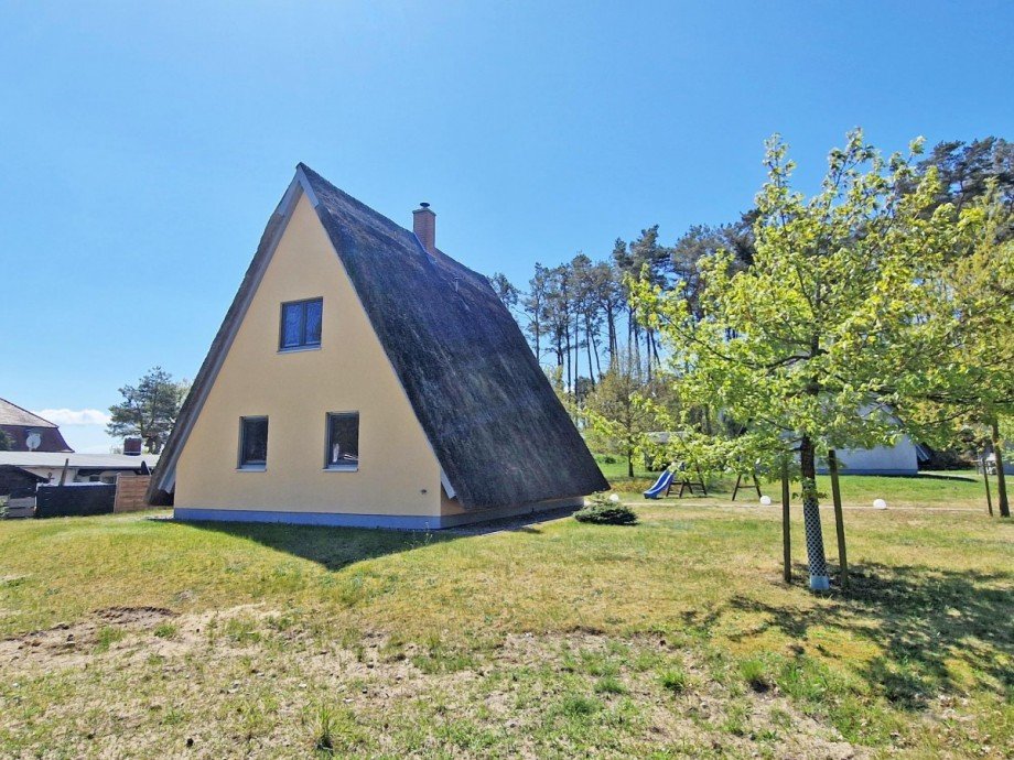 Hausansicht Ferienhaus Loddin