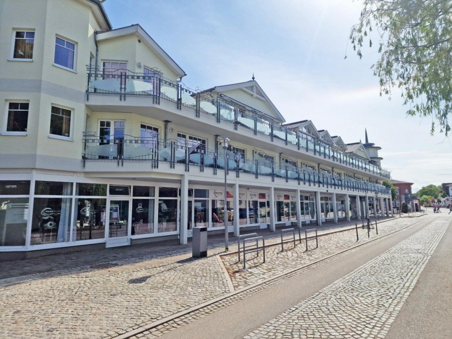 Geb�udeansicht Einzelhandel Zinnowitz