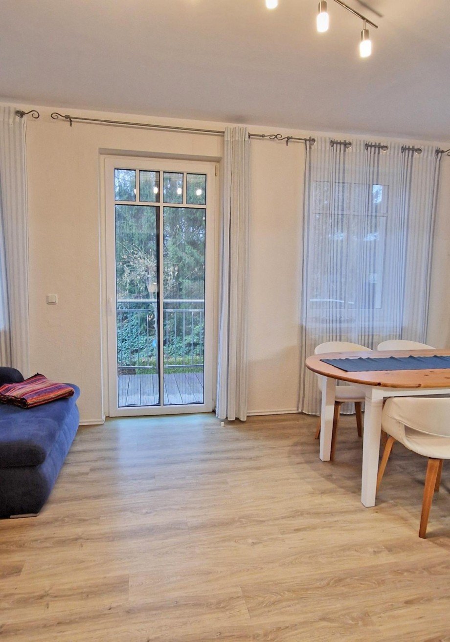 Zugang zum Balkon Wohnung Seebad Heringsdorf