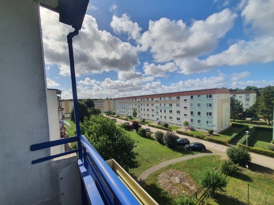 Ausblick vom Balkon Wohnung Karlshagen