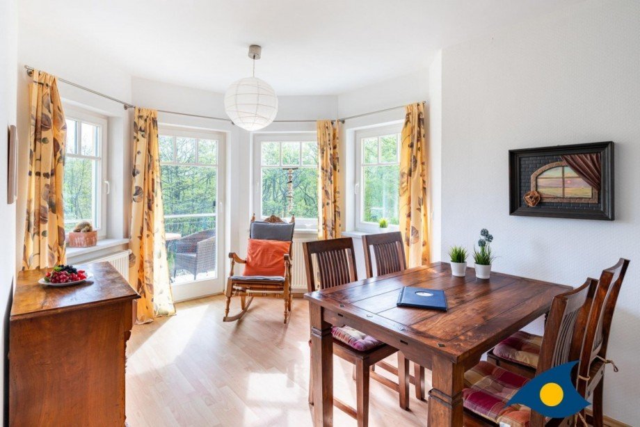 Wohnzimmer Wohnung Bansin