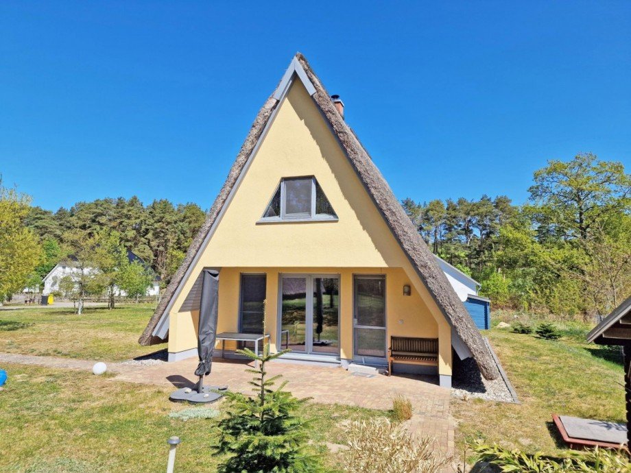 Hausansicht Ferienhaus Loddin
