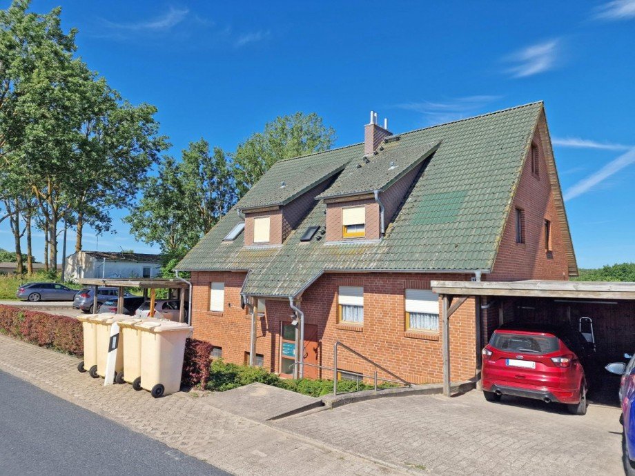 Hausansicht Wohnung Sauzin