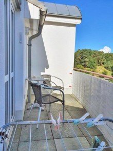 Balkon Eigentumswohnung in Strandn�he vom Ostseebad Karlshagen