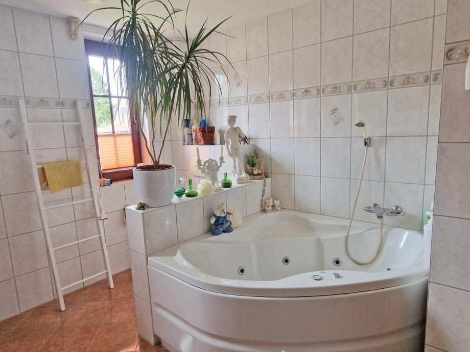 Bad mit Dusche und Wanne Einfamilienhaus Zinnowitz