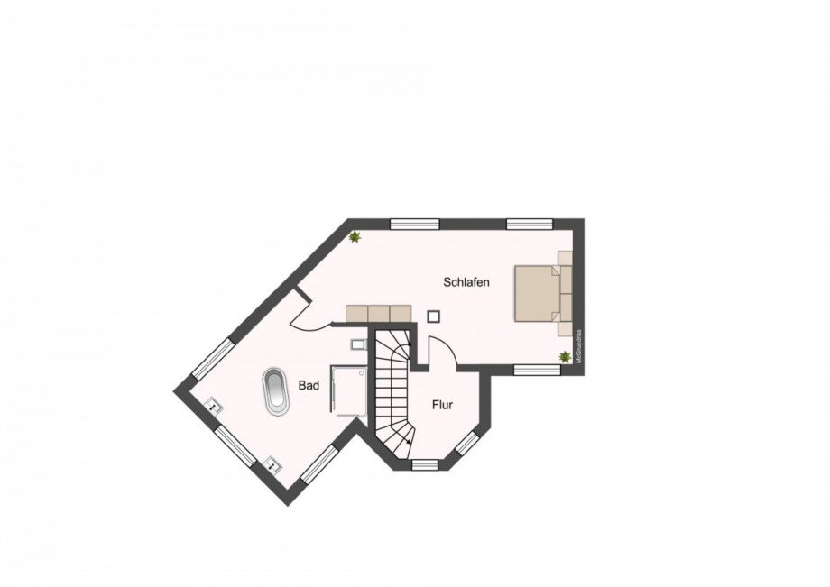 Obergeschoss Einfamilienhaus Kr�slin