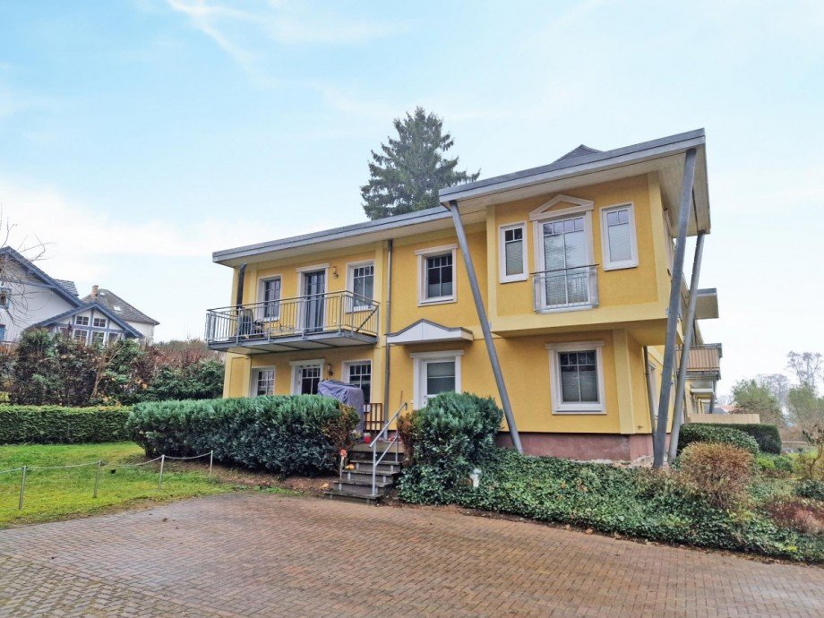 Hausansicht Wohnung Seebad Heringsdorf