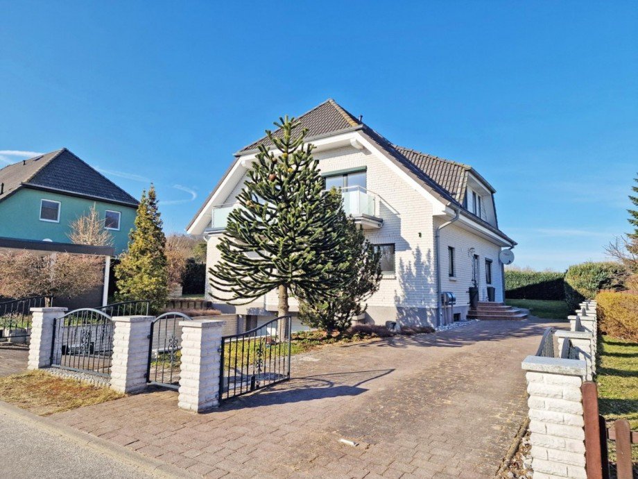 Hausansicht Wohnung Wolgast