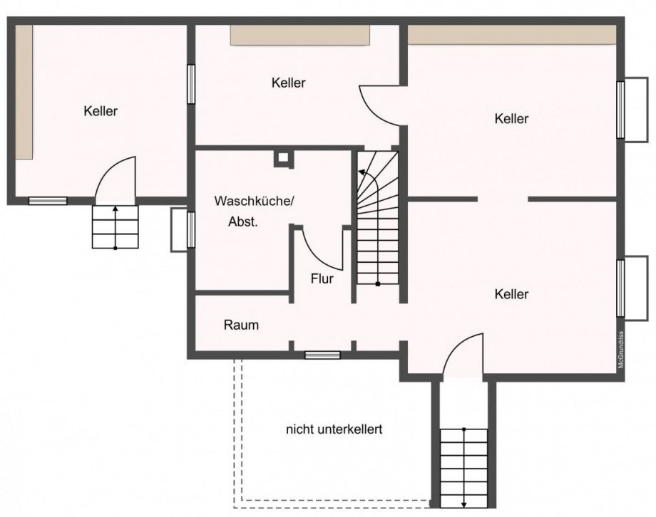 Kellergeschoss Einfamilienhaus Trassenheide