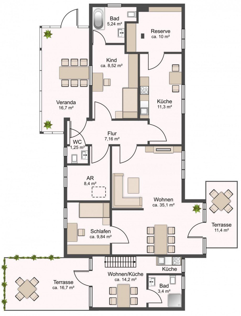 Grundriss Erdgeschoss Einfamilienhaus �ckeritz