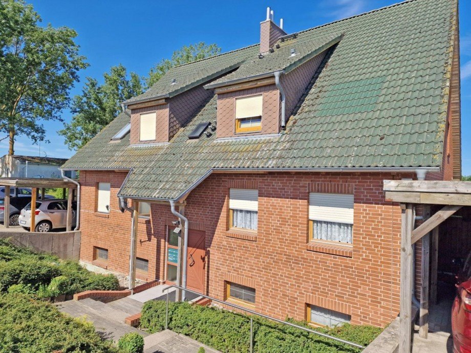 Hausansicht Wohnung Sauzin