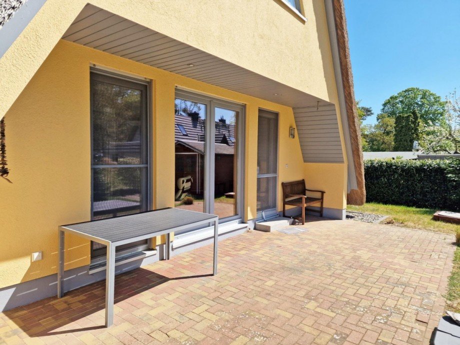 Terrasse Ferienhaus Loddin