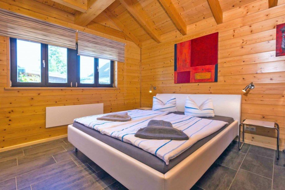 Schlafzimmer Ferienhaus Zempin