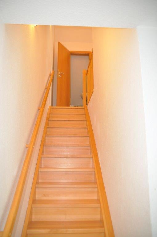 Treppe zum Dachgeschoss Wohnung Karlshagen