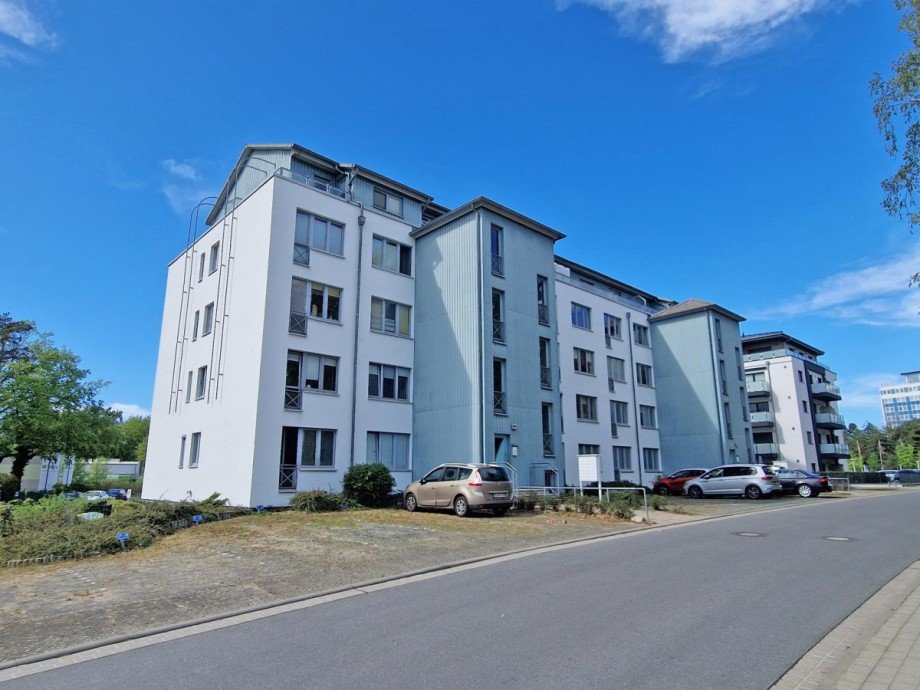 Hausansicht Wohnung Zinnowitz