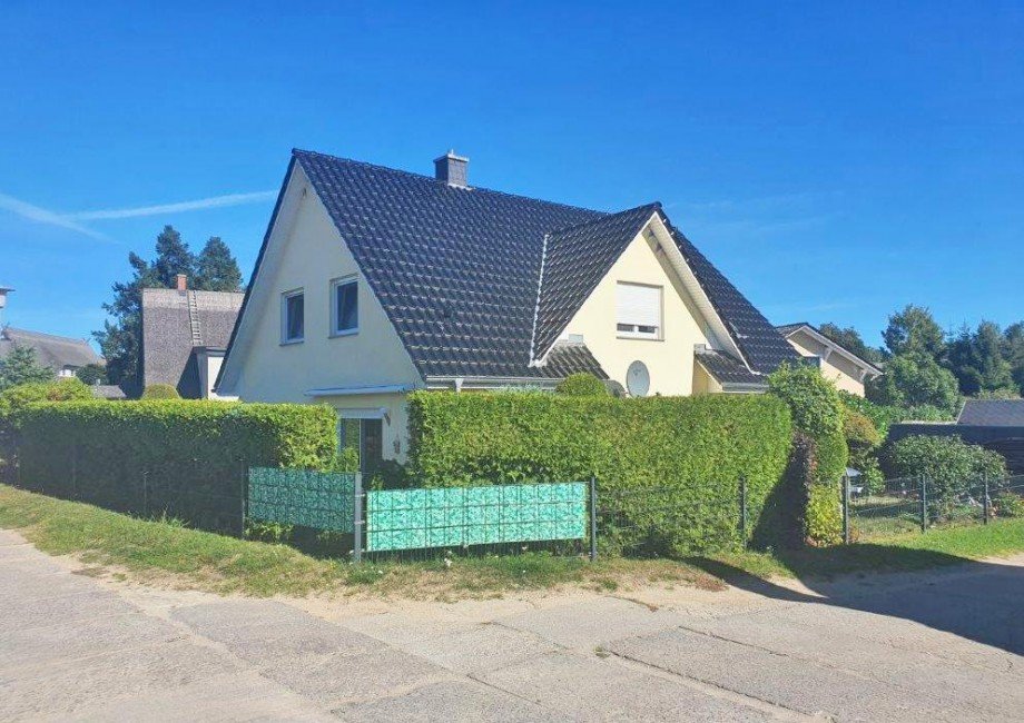 Hausansicht Einfamilienhaus Seebad Heringsdorf OT Bansin