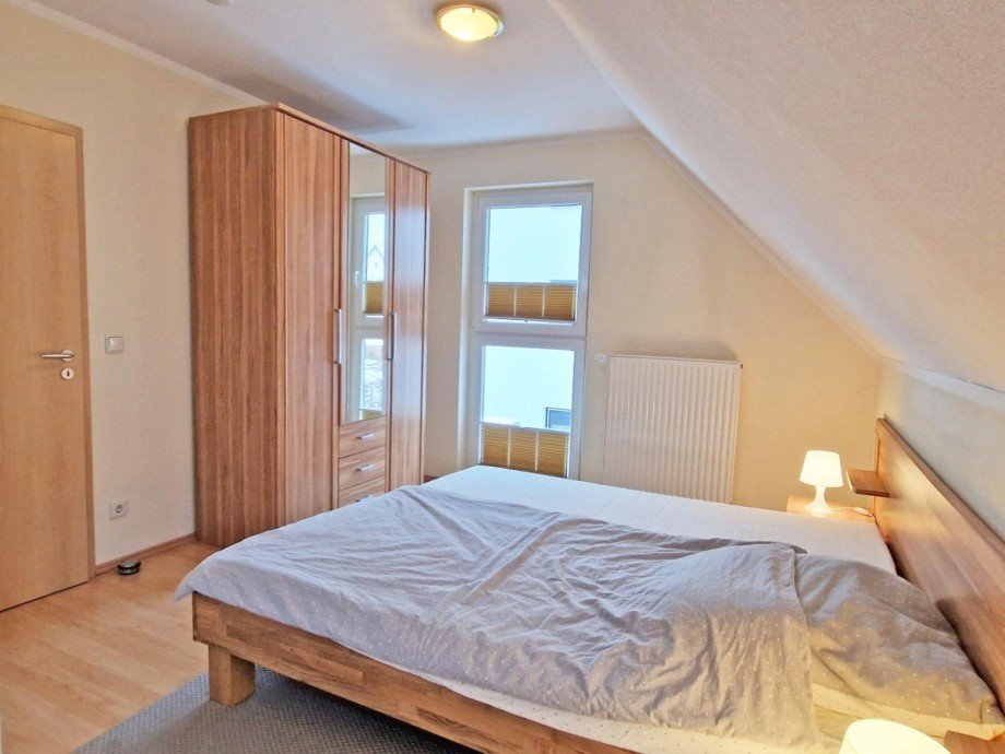 1. Schlafzimmer Wohnung Zinnowitz