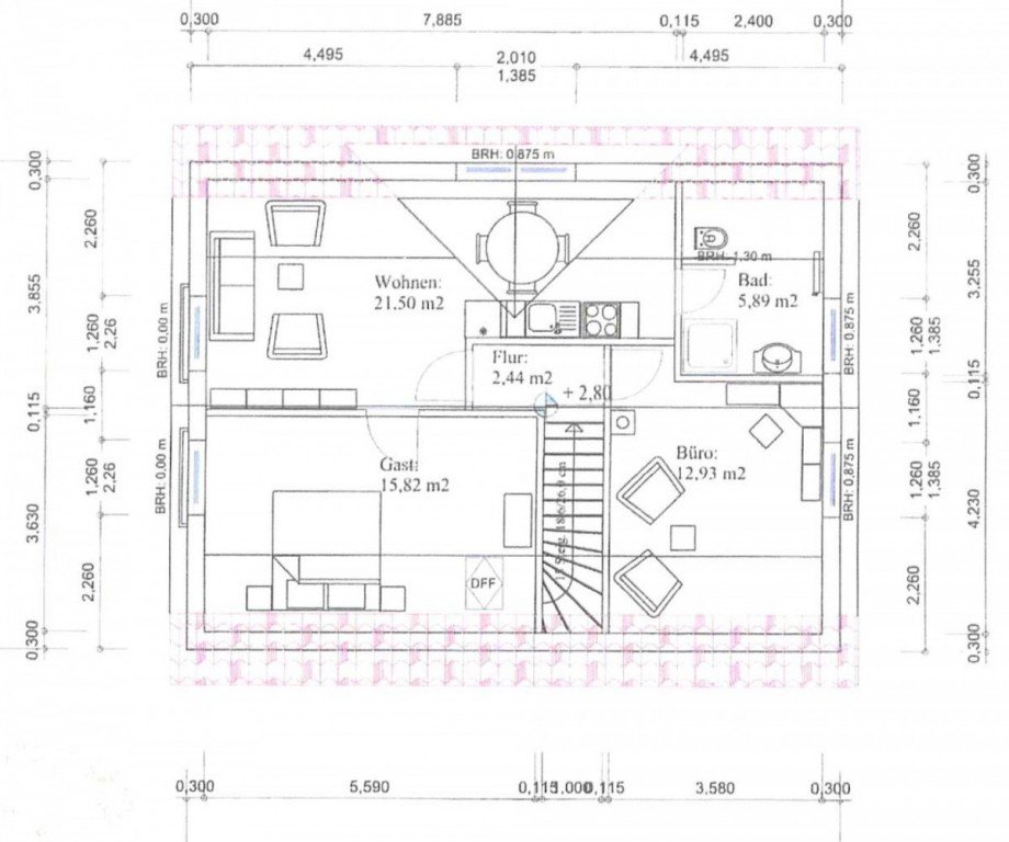 dachgeschoss Einfamilienhaus Seebad Heringsdorf OT Bansin