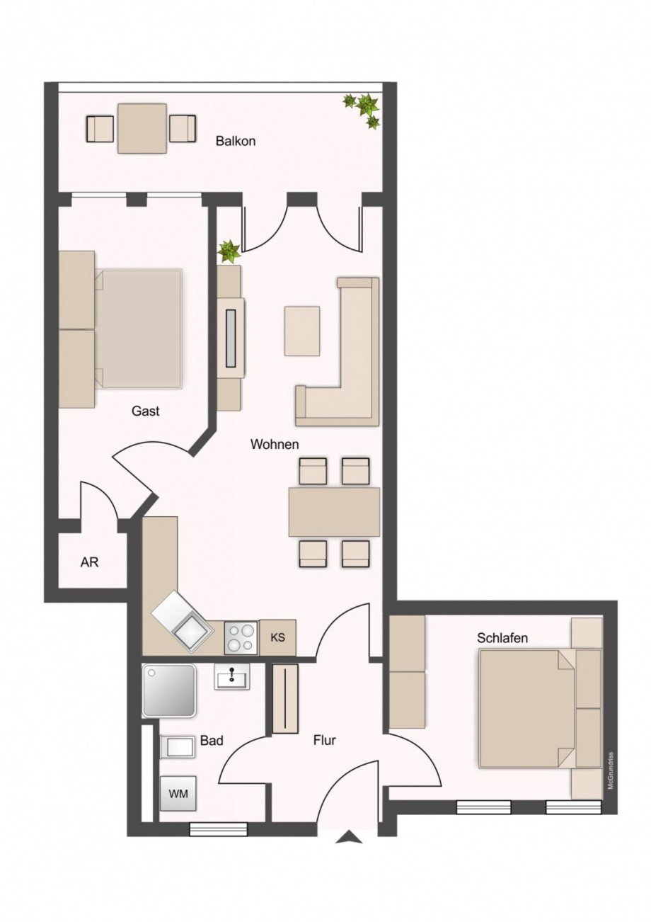 Grundriss Wohnung Karlshagen